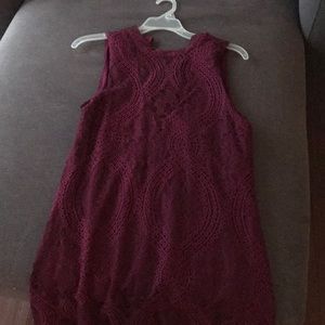Wine Purple Dress